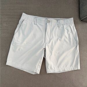 Under Armour Men's Light Gray Shorts. Size 36